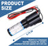 Wadoy RCO410 3 in 1 Compressor Hard Start Capacitor Kit for Refrigerators & Freezers 1/4-1/3 H.P.