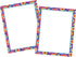 BARKER CREEK 100 Sheet Set Designer Computer Paper, Tie-Dye Decorative Paper, 8.5" x 11", Office Supplies
