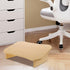 Wooden Footstool for Nursing Office and Home Use Slant Design Foot Rest for Improved Posture Support Under Desk