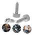 DOITOOL 10 Toolbox Pcs Knurled Knobs Spring Plunger Knob Locking Plungers Small Locating Plungers Tool Chests Quick