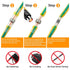 LXNCTORT 150Pcs Yellow Tin Solder Seal Heat Shrink Wire Connectors, Butt Splice Waterproof Terminals A.W.G. 12-10