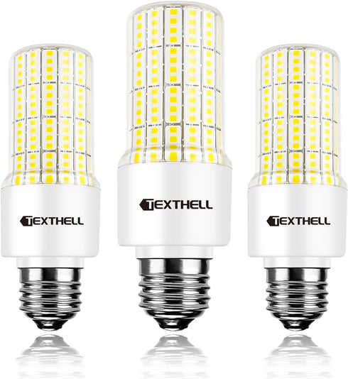LED Light Bulb Equivalent 250W, 3750 Lumen, 5000K Cool Daylight White, 30W Non-Dimmable, 3 Pack
