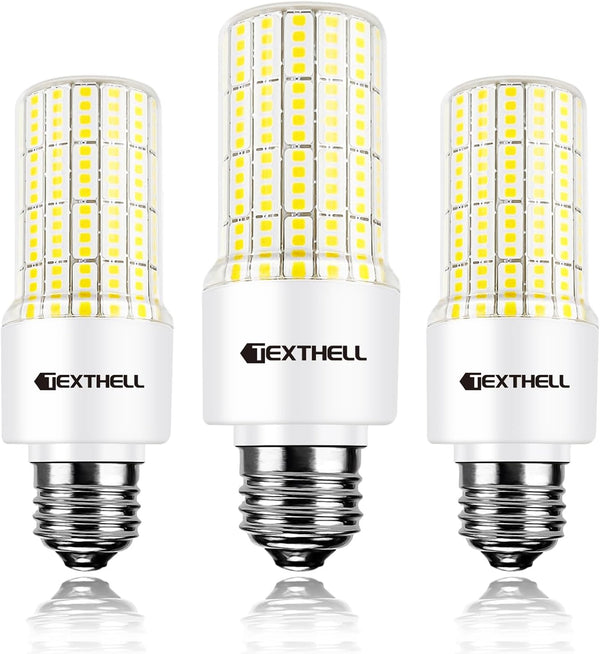 LED Light Bulb Equivalent 250W, 3750 Lumen, 5000K Cool Daylight White, 30W Non-Dimmable, 3 Pack