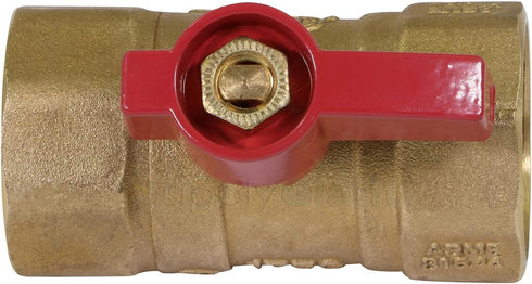 Flextron FTGV-01F01F Gas Ball Valve, 1 x 1-Inch