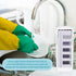 400 4 100 0-250 Threlaco Pcs Chlorine Test Strips for Food Service and Restaurants Vial of Sanitizer Bleach Test Strips