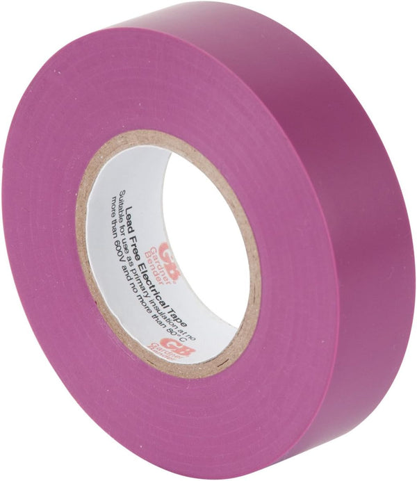 Gardner Bender GTV-667P Electrical Tape, ¾ in x 66 ft, Durable, Easy-Wrap, Flame Retardant, Violet