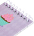 BLUE PANDA 24 Pack Spiral Notepads, 3x5 inches Baking Party Favors for Kids, Mini Notebooks with Donut Designs