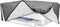 kwmobile Linen Dust Cover Compatible with HP Envy 6020e / Envy 6055e