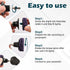 2 Pack 3 Inch 1/4" Roloc Disc Pad Holder, Quick Change Disc Pad Holder, Sanding Discs Holder with Shank for Die Grinder