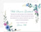 Hummingbird Personalized Sympathy Thank You Cards, 5.5x4.25 Funeral Thank You Cards, Bereavement
