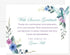 Hummingbird Personalized Sympathy Thank You Cards, 5.5x4.25 Funeral Thank You Cards, Bereavement