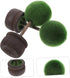 2pcs Elegant Mini Potted Plants - Greenery Table Photo Holders