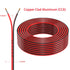Mziklr 14 2 30FT 12V/24V Gauge Conductors Electrical Wire, Red Black Cable, Flexible Low Voltage PVC Copper Clad