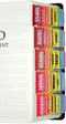 Bible Tabs Large Print Laminated Dividers, Old and New Testament Rainbow