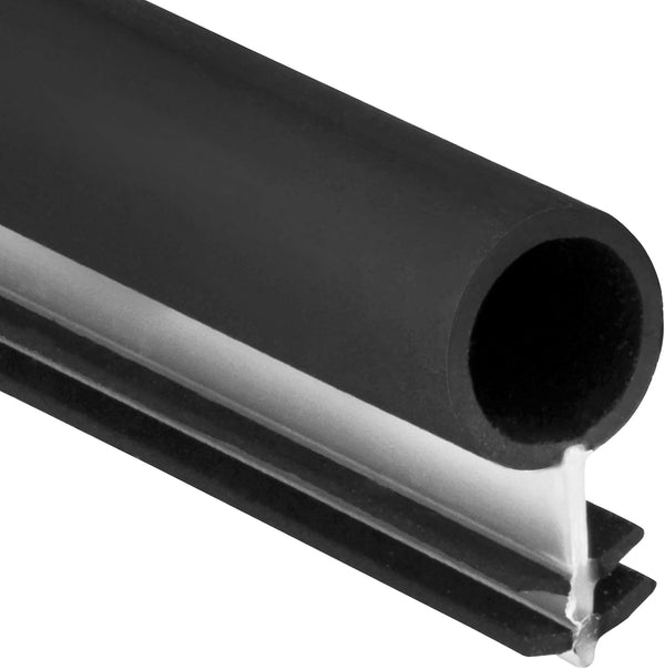 Window Weatherstrip Seal 1/4" Bulb Bubble Kerf Mount - 4 Colors & 6 Length Options