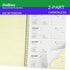 DeBiao 2-Part 7-5/8" 11" 200 Sets 4 (1 Packs) Money and Rent Receipt Book Carbonless x Spiral Bound per Book Receipts