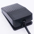 Twidec 10A 250VAC Momentary Nonslip Plastic Foot Pedal Switch, SPDT NO NC Handsfree Black Foot Switch with 1M Cable