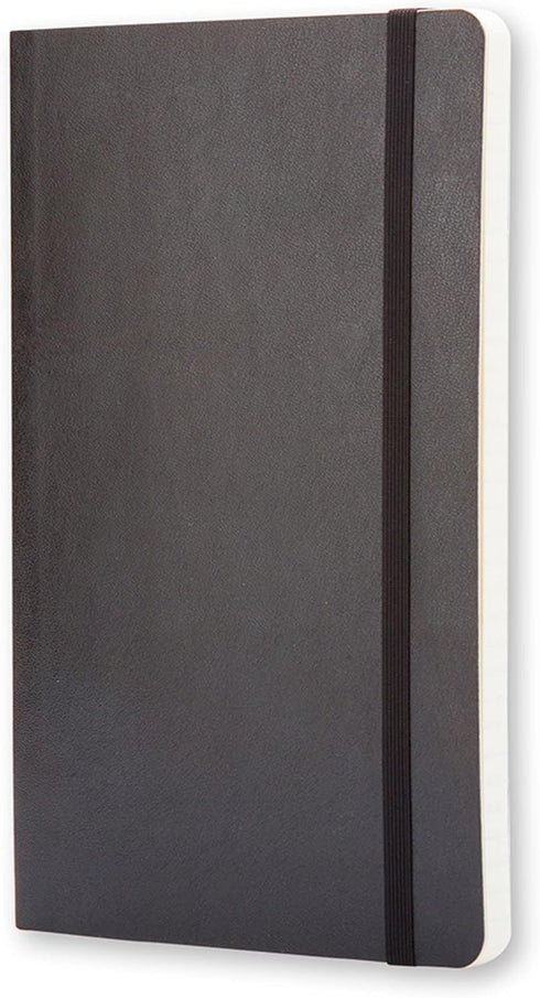 Moleskine Classic Notebook, Soft Cover, Pocket (3.5" x 5.5") Ruled/Lined, Black, 192 Pages