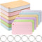 zmybcpack 6 Pack Lined Index Cards 3 x 5 Inches, 600 Pcs