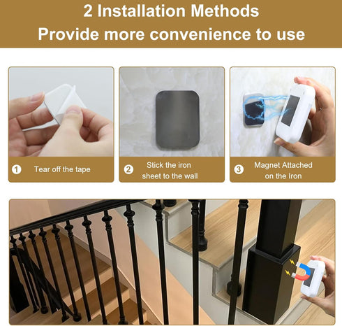 2 Pack Motion Sensor Night Light, Rechargeable Battery Night Lights Warm White, Portable Mini Motion Activated Night