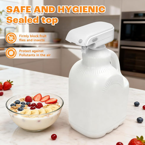 Upgraded Magic Tap Automatic Drink Dispenser - USB Rechargeable, Easy-Clean Design - Hands-Free Beverage Dispenser