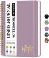 Lined Spiral Journal Notebook for Women, A5 College Ruled, 140 Pages, Hardcover for Work, Note Taking, Purple