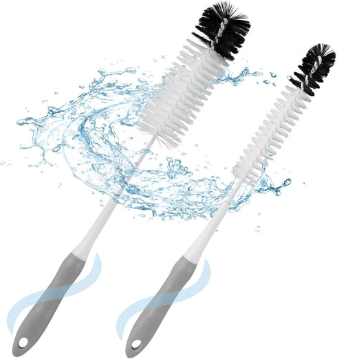 Bottle Cleaner Brush Set - Long Handle Bottle Brushes for Cleaning Narrow