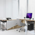 CADUKE 2 Computer Tower Stand PC Tower Stand with Storage Drawer Tier Wood Rolling CPU Holder Stand Mobile Printer Cart