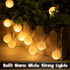 2 Pack 32 8 64 Feet Patio Umbrella Lights, Lighting Modes LED String Lights with Pcs Shatterproof Globe, Remote Control