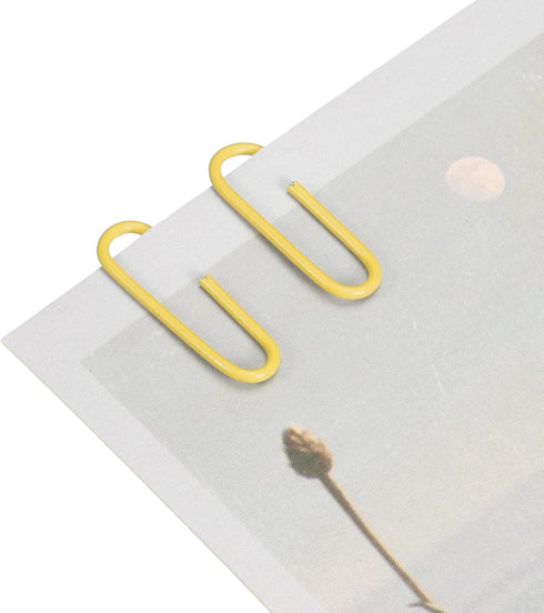 YOKIVE 600 Pcs Paper Clips, Smooth Surface Office Clips with Box for Daily Use