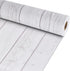 White Wood Bulletin Board Roll 15.55" x 236.22", Waterproof Erasable Non-woven Fabric for Classroom Decor Crafts