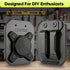 SEESE Strong Magnetic Tool Holder: Magnetic Belt Clip for Power Tools & Hand Tools, Anti-Fall Secure Grip for Home