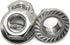 (20 PCS) 3/8-16 Stainless Steel Serrated Flange Nuts, Flange Lock Nut by Fullerkreg