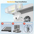 Lighting,90W 10000LM Outdoor,IP66 Photocell,6500k 4 Onforu Dusk to Dawn Outdoor Flood Lights Waterproof White LED