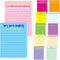 Funny Notepad Sticky Notes, 12 Pads, 3x4 Inch, Humorous Office Memo Pads for Coworkers