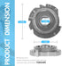 7283489 Model Water Softener OEM Accessory - Cam and Gear Kit for High-Flow 1-Inch Water Softeners - Ensuring a Smooth Water Flow Experience