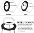 Tucnoeu E27 E14 12 Pack 42mm 29mm to Lamp Shade Adapter Ring, to Lampshade Converter Ring, White PP Plastic Light Shade