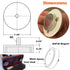 ULIBERMAGNET 4Pack Pot Magnets, Strong Neodymium Round Magnet with M8 Male Thread, Powerful Magnetic Mounting for Tools