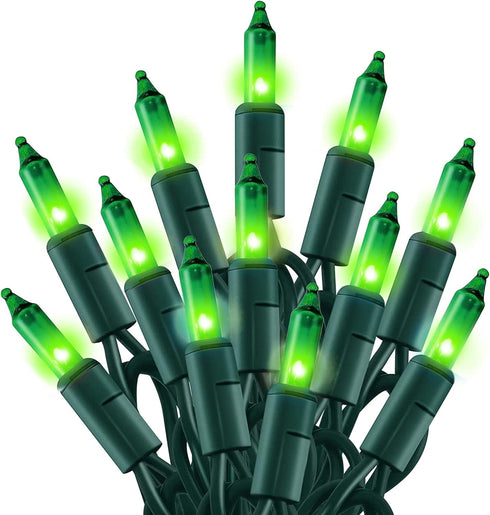 Dazzle Bright St. Patrick's Day Lights, 20FT 100 Count Waterproof Mini String Lights for Indoor Outdoor