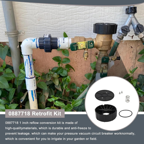 0887718 1 Inch Backflow Convert Kit for WATTS 800M4-QT, 800M4-FR