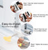 8 Sets Window Locks, Sliding Security Window Lock with Key for Vertical & Horizontal Sliding Windows & Sliding Doors