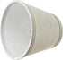 Aspen Creative 32861-2A 4" 6" 5" Small Hardback Empire Shape Chandelier Clip-On Lamp Shade, Light Grey, Top x Bottom x