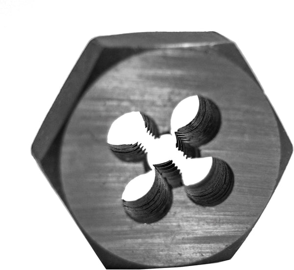 Century Drill & Tool 96202 Carbon Steel Die, 1/4-28NF