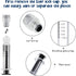 24 Pieces Borosilicate Glass Syringes Set, 12 Pieces 1 ml Borosilicate Glass Syringe Lock and 12 Pieces Stainless Steel