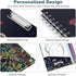 Hongri Clipboard Folio with Refillable Notepad, 5 A4 Folders Storage, Spiral Clip Board Portfolio, Office Supplies