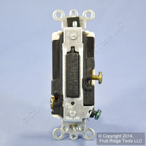 Leviton 5631-2T 20-Amp 120-Volt Decora Plus Rocker Lighted Handle, Light Almond