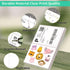 Shipping Labels 8.5" x 5.5", 50 Counts, Adhesive Labels Compatible with Laser & Inkjet Printers, 2 White Labels Per