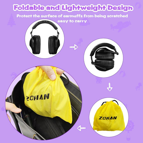 ZOHAN 030 Kids Noise Cancelling Headphones for Autism, Kids Ear Protection