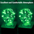 Bulb, 2W Bulbs, 15W Bulbs E26 Christmas Decorative Green Light LED Fairy Light Equivalent Cute Light for Pendant Light