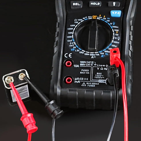 Goupchn Multimeter Test Leads Kit with Alligator Clips, Banana Plug to Test Hook Clips for Electrical Testing